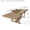 Valencia Rialto 13-Piece Dining Set