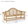 Marlborough 3-Seater  Bench