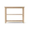 Towel Console w/ 2-Shelf Table